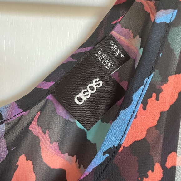 ASOS Animal Print Sleeveless Top - Size S - Picture 3 of 8